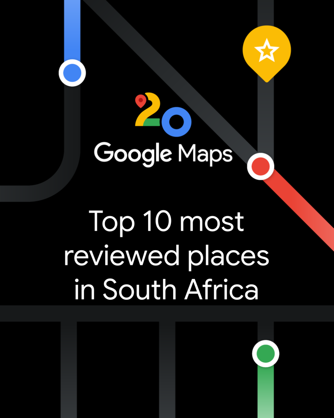 20 years of Google Maps: Here's how South Africans have mapped their world