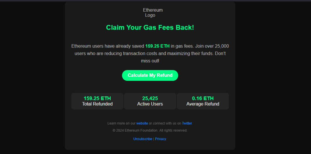 Don’t run out of gas: How fake refunds are draining cryptocurrency wallets