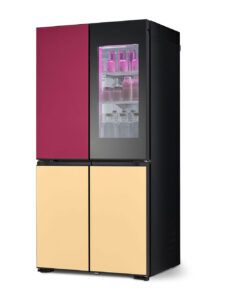 LG’s new fridge comes in every colour – all at the same time; just tap its app
