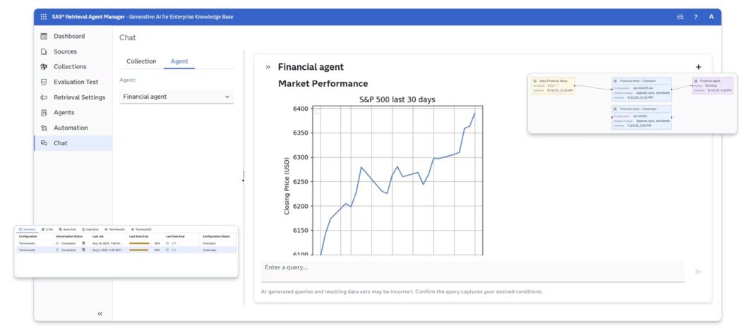 New SAS Retrieval Agent Manager supercharges generative and agentic AI