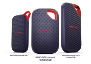 Sandisk Introduces Next-Generation Portable SSD Portfolio to Support Faster, More Demanding Workflows and AI Developed Content