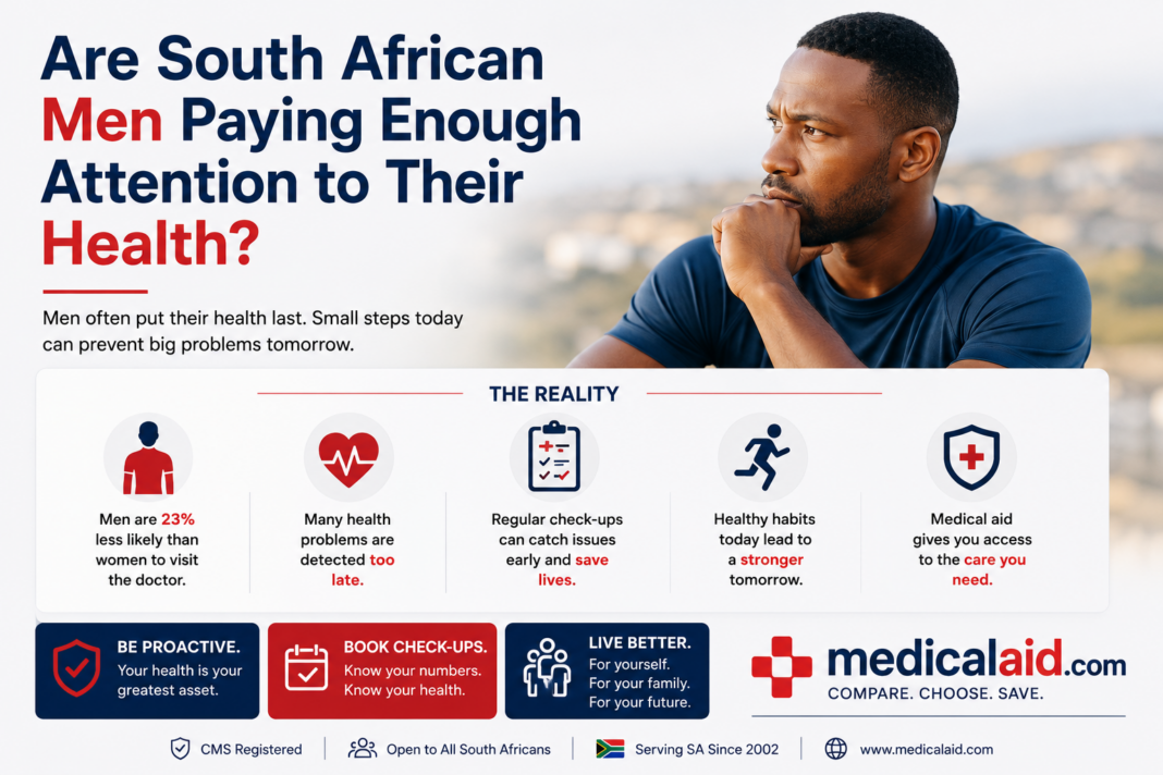 Are South African men paying enough attention to their health?