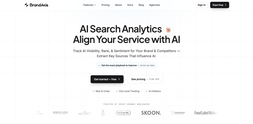 Launch of BrandAxis - SaaS to track a brands presence in AI like ChatGPT